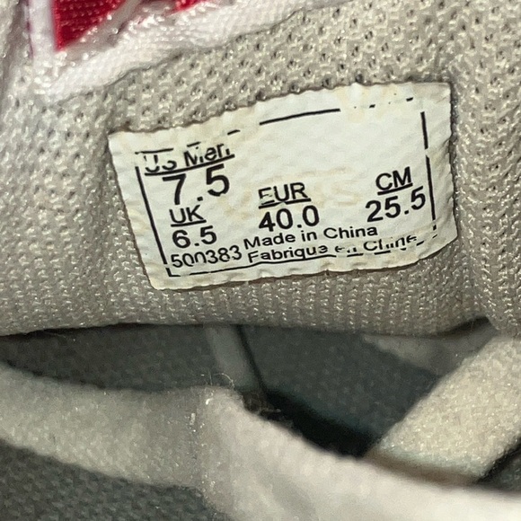 Vans men’s size 7 1/2 grey/ Beige / light blue Sneakers / runners SOME WEAR - Picture 6 of 16